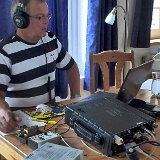 First CW QSO from EU-042
